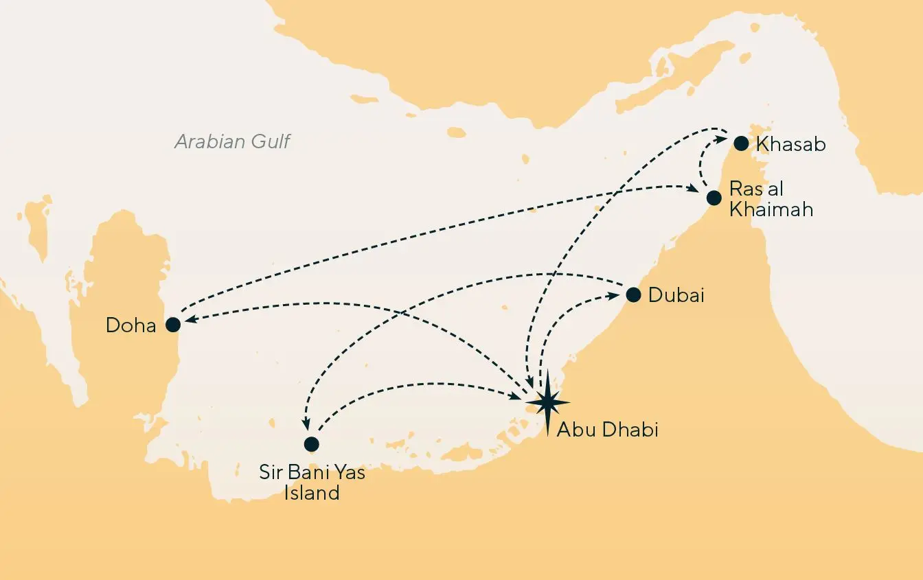 Cruise Route Map